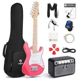 Vangoa 30-Inch Electric Guitar Starter Kit for Kids
