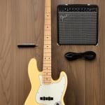 Fender Player Jazz Bass - Buttercream, Maple Board