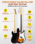 STRICH 4-String Electric Bass Guitar Starter Kit