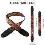 Cobahom Vintage Adjustable Guitar Straps with Picks