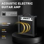 Ktaxon 41-Inch Acoustic Electric Guitar Kit - Black