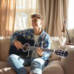 Ktaxon 41-Inch Acoustic Electric Guitar Kit - Black