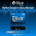 Elixir Nickel Plated Electric Guitar Strings - Super Light