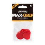 Dunlop Max Grip Jazz III Nylon Guitar Picks - 6-Pack