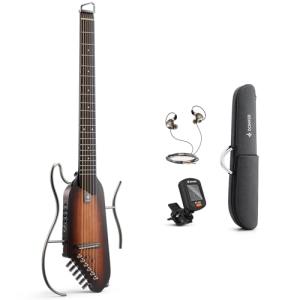 Donner HUSH I Travel Headless Acoustic-Electric Guitar