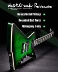 WestCreek Revenge Electric Guitar with Humbuckers – Green