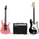 40W Portable Black Guitar Amplifier with Effects