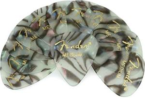 Fender Abalone Medium 351 Guitar Picks 12-Pack