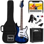 Beginner Electric Guitar Starter Kit - Hollywood Blue