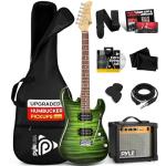 Pyle Electric Guitar Kit with Amp - 39" Green
