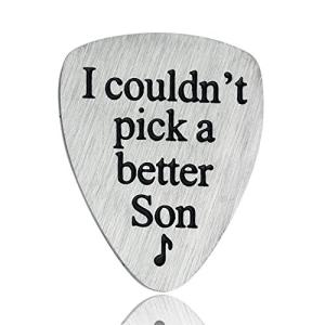 Guitar Pick Jewelry Gift for Musician Son
