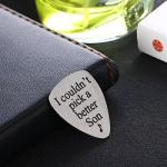 Guitar Pick Jewelry Gift for Musician Son