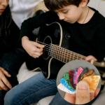 Guitar Picks Set with Organizer Box - 21 Packs