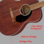 Fender CC-60S Concert Acoustic Guitar Bundle