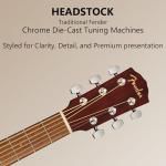 Fender CC-60S Concert Acoustic Guitar Bundle