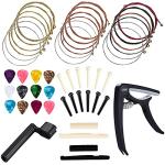 Anvin Acoustic Guitar Accessory Kit for Beginners
