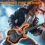 Ktaxon Full Size Electric Bass Guitar Set