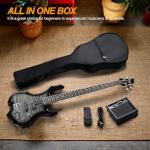 Ktaxon Full Size Electric Bass Guitar Set