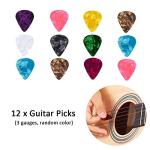 Anvin Acoustic Guitar Accessory Kit for Beginners