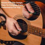 Colorful Non-Slip Guitar Picks Set with Holder