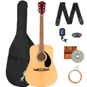 Fender FA-125 Dreadnought Acoustic Guitar Bundle