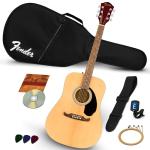 Fender FA-125 Dreadnought Acoustic Guitar Bundle