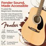 Fender FA-125 Dreadnought Acoustic Guitar Bundle