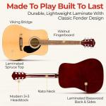 Fender FA-125 Dreadnought Acoustic Guitar Bundle