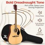 Fender FA-125 Dreadnought Acoustic Guitar Bundle