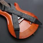 Nefelibata Soft Leather Guitar Strap with Picks