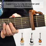 Guitar Capo and Accessories with Tuner Clip