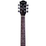 Kadence Frontier Acoustic Electric Guitar - Black EQ