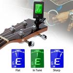 Guitar Capo and Accessories with Tuner Clip