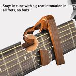 Guitar Capo and Accessories with Tuner Clip