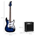 Beginner Electric Guitar Starter Kit - Hollywood Blue
