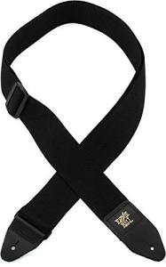 Ernie Ball Black Polypro Guitar Strap