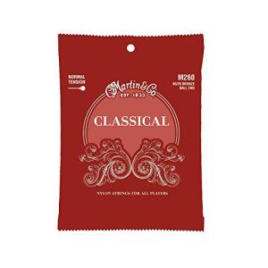 Martin M260 Classical Guitar Strings, 80/20 Bronze