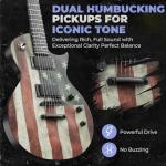 Fesley 39" LP Electric Guitar Kit with Gig Bag