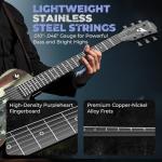 Fesley 39" LP Electric Guitar Kit with Gig Bag