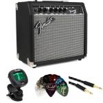 Fender Frontman 20-Watt Combo Amp Bundle for Beginners