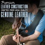 Levy's Leathers Black Bass Guitar Strap