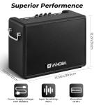 Vangoa 30W Portable Bass Guitar Amplifier
