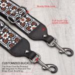 Nefelibata 2" Adjustable Cowhide Banjo Strap