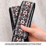 Nefelibata 2" Adjustable Cowhide Banjo Strap