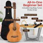 Fender FA-15 Kids Steel String Acoustic Guitar Bundle