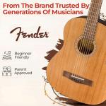 Fender FA-15 Kids Steel String Acoustic Guitar Bundle