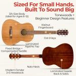 Fender FA-15 Kids Steel String Acoustic Guitar Bundle