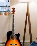 Winzz 41" Acoustic-Electric Guitar Starter Kit