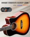 Winzz 41" Acoustic-Electric Guitar Starter Kit