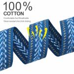 YIKOKO 2-Inch Cotton Guitar Strap with Picks